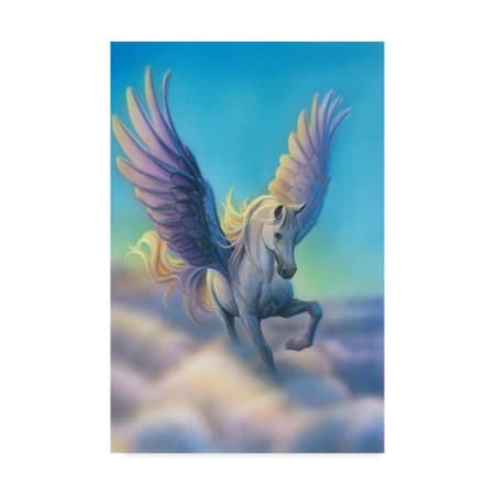 Kirk Reinert 'Pegasus' Canvas Art,12x19